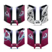 OFFICIAL NHL COLORADO AVALANCHE VINYL SKIN FOR SONY PS5 DIGITAL EDITION BUNDLE
