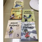 佳音 MAGIC PHONICS12356課本 CD 二手 ⚠️此為智慧財產，售出不可退換貨⚠️