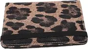 [Gatuida] Travel Passport Case with RFID Protection Stylish Leopard Print Design Multi Card Slots Dedicated Ticket Holder for Family Travel Passport Holder for Men and Women