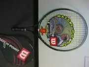 Wilson Match point 27 Tennis Racket 4 3/8 Grip w/ Matching Cover Lightweight NOS