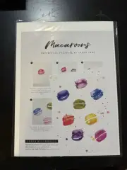 Let’s Make Art - WaterColor - Macaroons -Tutorial By Sarah Cray NIP