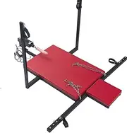 ZJPOJPH SM Sex Chair With Sex Machine Leg Splitter Restraint Frame With Handcuffs Bondage Set Fixed Position Sex Toys For Men Women
