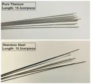 Dental Orthodontic Flat Lingual Wires Twist Wires Stainless Steel Titanium