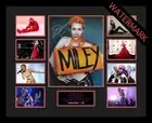 MILEY CYRUS MIDNIGHT SKY 23 LIMITED EDT OF 100 ONLY SIGNED FRAMED MEMORABILIA