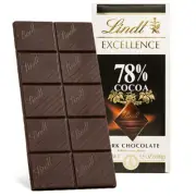 Lindt 78% Cocoa Dark Chocolate EXCELLENCE Bar - 3.5 oz