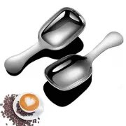 Stainless Steel Coffee Scoop, Ground Coffee Measure Scoop Set,Bean Espresso M...