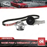 Gates Water Pump Thermostat Belt Kit for Ford Fairlane Fairmont Falcon BF FG FGX