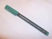 Staedtler Lumocolor Permanent Markers Green 1.0mm (M) Green x 4 pens