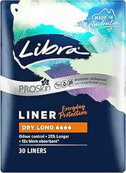 LIBRA PROSkin Dry Long Liners, Pack of 30