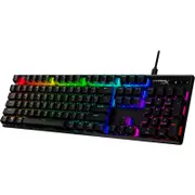 HyperX Alloy Origins PBT Gaming Keyboard - Cable Connectivity - USB Type C Interface - RGB LED - English (US) - Black - Mechanic