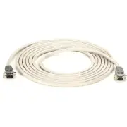 Black Box - Null modem cable - DB-9 (M) to DB-9 (F) - 10 ft Gray EYN257T-0010-MF