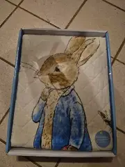 Peter Rabbit Story Book Throw Blanket