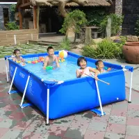 在飛比找Yahoo!奇摩拍賣優惠-INTEX超大型成人支架游泳池加大加厚家用寶寶兒童泳池戲水池