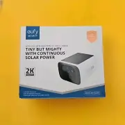 Eufy S220 - Tiny But Mighty Continuous Solar Power 2K Security Camera SoloCam