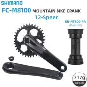 SHIMANO DEORE XT M8100 Crankset HOLLOWTECH II - MTB Crankset 170/175MM