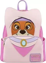 Loungefly Disney Robin Hood Maid Marian Figural Pink Purple Mini Backpack