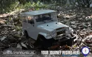 RC4WD Z-K0051 1/10 Gelande II Truck Kit 4WD Off Road with Cruiser Body Set