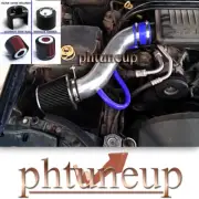 BLUE BLACK AIR INTAKE KIT FOR 05-10 JEEP GRAND CHEROKEE COMMANDER 3.7L 4.7L V8 (for: Jeep)