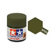 Tamiya 10ml Acrylic Paint Mini XF-62 Olive Drab 81762