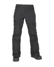Volcom Aston Gore-Tex Women's Snow Pants, Black, Large