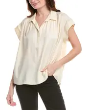 rag & bone Robin Silk-Blend Top
