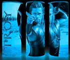 Glow in the Dark Troy 2004 Achilles Painting Movie Cup Mug Tumbler 20oz