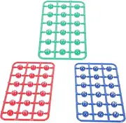 JOINPAYA Mini Bingo Balls 49pcs Game Balls Handheld for Party Activities Brightly Designed Easy to Use
