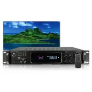 TPro 3500 W Digital Hybrid Amplifier Preamp Tuner w/ 2 Mic, RCA, HDMI, SD Inputs