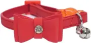 3215 Jolly Moggy Bow-Tie Cat Collar, Red