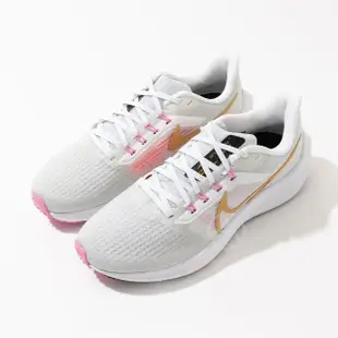 【NIKE 耐吉】Wmns Air Zoom Pegasus 39 女鞋 灰粉色 小飛馬 輕量 休閒 慢跑鞋 DH4072-104