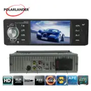 Single 1 Din Car Radio Stereo Mirror RDS/AM/FM In-Dash 4" Touch Screen Bluetooth