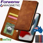 For iPhone 16 E 15 14 13 12 11 Plus Pro Max 8 XS Wallet Case Leather Cover