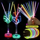 Light up Party Supplies Glow in The Dark 8 Colors Glow Sticks Party Favors