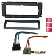 Car Stereo Dash Install Mounting kit Wire Harness For 1999-2001 Grand Cherokee