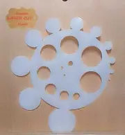 Circles Stencil Template Airbrush art stencil Artists circle template