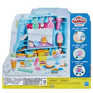 Hasbro Play-Doh 培樂多 廚房系列 冰淇淋車遊戲組