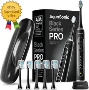 Black Series PRO – Ultra-Whitening Electric Toothbrush 5 Modes & Smart Timers