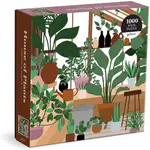 【現貨】美國正版 GALISON HOUSE OF PLANTS 1000片 拼圖 熱帶雨林 觀葉 植物拼圖