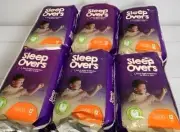 6 packs Of Sleep Overs Pull Up Underwear By Cuties LG/XL 60-125Lbs