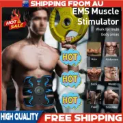 Upgraded EMS Abdominal Muscle Stimulator ABS Trainer Toner Belt Cruncher VP