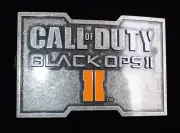 2012 CALL OF DUTY BLACK OPS II RETRO STYLE BELT BUCKLE ACTIVISION LICENSED NEW!