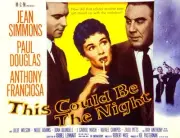 This Could Be The Night poster Anthony Franciosa Jean Simmons - 1957 Old Photo