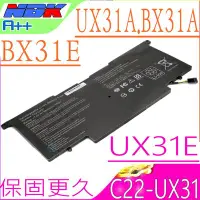 在飛比找Yahoo!奇摩拍賣優惠-C22-UX31 電池 適用 ASUS 華碩 UX31，BX