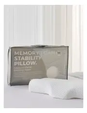 [DreamRemedy] Memory Foam Contour Pillow in White