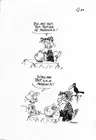 [Funny - Press] François Frapar: La Fortune Teller, Drawing Original Signed
