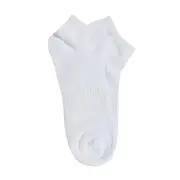 MEN'S LOW CUT SOCK WHITE