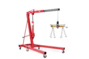 HORUSDY 2 Ton Hydraulic Engine Crane + 900Kg Engine Leveler Balancer Workshop