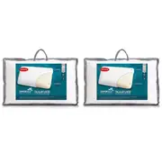 2PK Tontine 40x60cm Comfortech Talalay Latex Cotton Pillow Medium Height Home