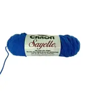Caron Sayelle Azure Blue Yarn 4 Ply Worsted Weight 100% Acrylic 3.5 oz AT291