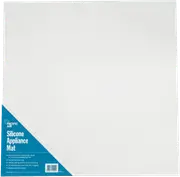 Pacifica White Silicone Appliance Mat